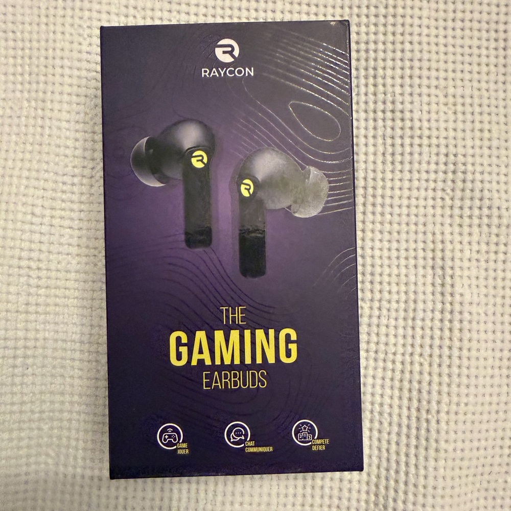 Raycon Black Gaming Earbuds